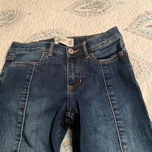 Abercrombie kids high rise flare jeans